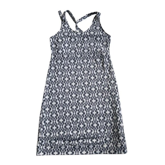 Merrell Dresses & Skirts - 🌿 Merrell Lily Optiwick UPF 50+ Ikat Print Grey Stretch Sundress SZ S